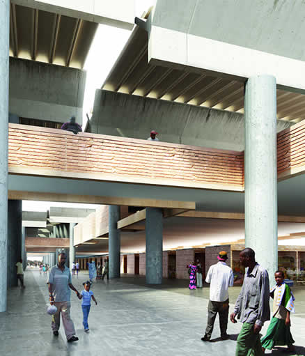 Marché central Rood Wooko - Ouagadougou 