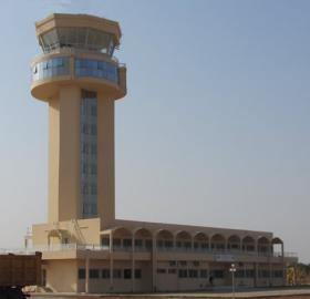 Tour de contrôle et bloc technique de l'aéroport - Bobo-Dioulasso -