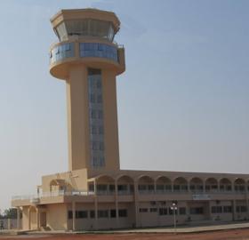Tour de contrôle et bloc technique de l'aéroport - Bobo-Dioulasso -